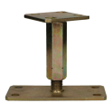 Balkenvoet 80/160mm  Geel Verzinkt  [1]/st